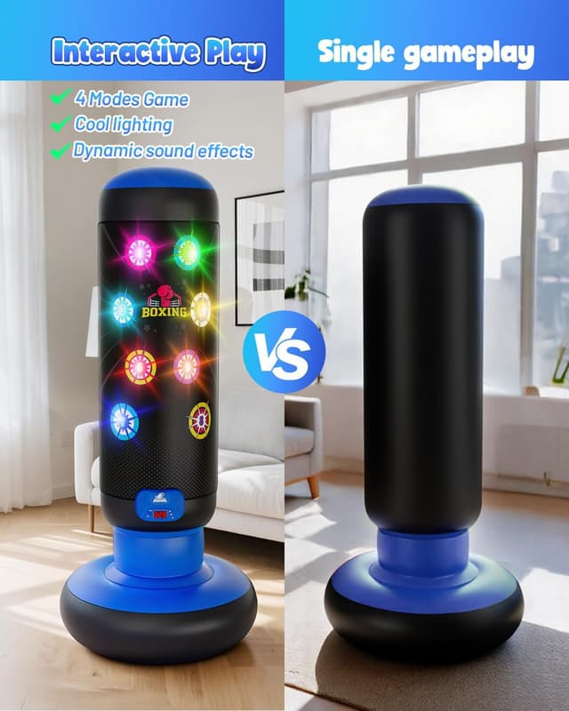 Thumbnail 6 de Kids interactive boxing bag 4 modes