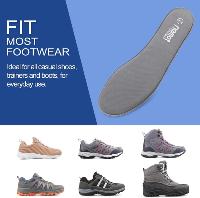 Thumbnail 4 de riemot Plantillas Memory Foam para calzado