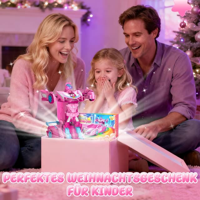 Thumbnail 6 de Einhorn ferngesteuertes Transformations-RC-Auto (2,4 GHz) mit LED-Augen & Unterbodenlichtern