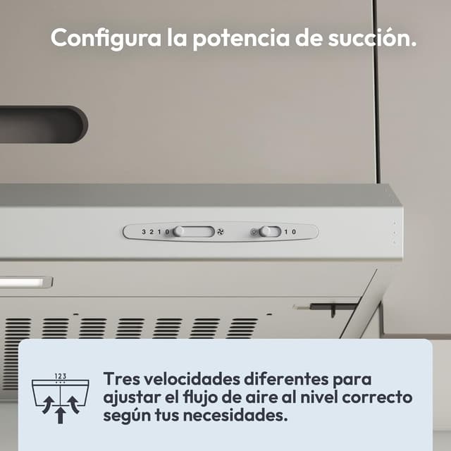 Thumbnail 3 de Candy CFT610/5S Campana 60 cm, 208 m3/h