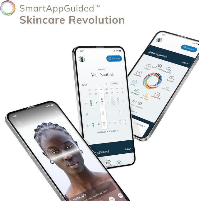Detalle 2 de GESKE x Hello Kitty Brosse faciale SmartAppGuided™ 3 en 1 en silicone (nettoyage doux)