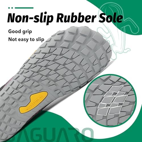 Thumbnail 6 de SAGUARO Barefoot minimalistas para training y trail (rosa magenta) – suela zero drop y puntera ancha