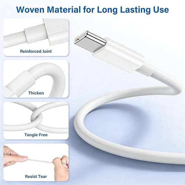 Thumbnail 5 de iPhone Charger USB C Cable 3M 60W