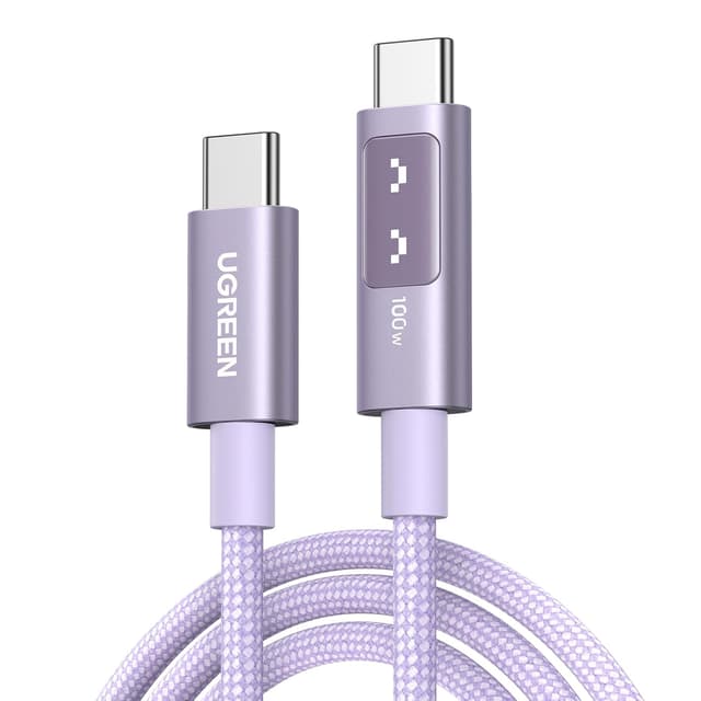 Detalle de UGREEN Uno 100W USB C cable 5A