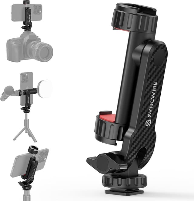 Detalle de SYNCWIRE Tripod Phone Mount 360° phone adapter