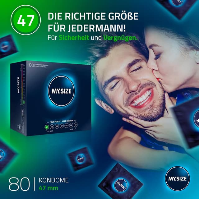 Detalle 2 de MY.SIZE Classic Kondome Größe 1 80 Stück