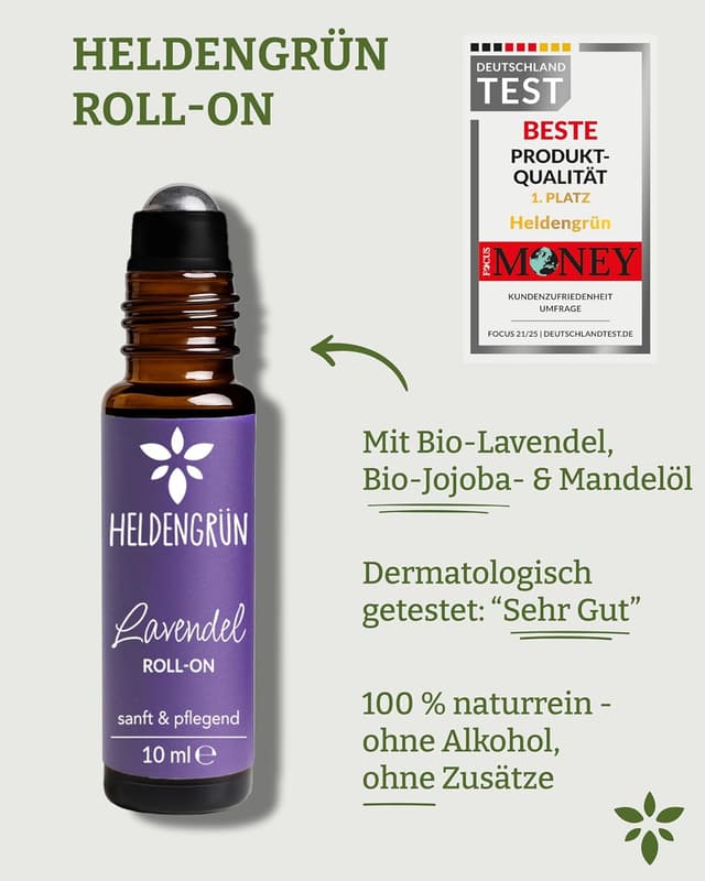 Thumbnail 6 de Heldengrün BIO Roll-On Lavendel 2-in-1