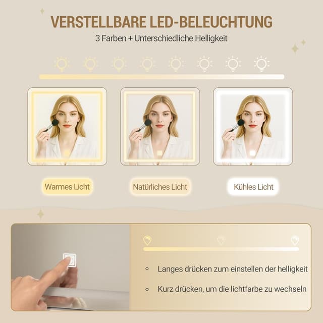 Thumbnail 2 de Hzuaneri Großer Schminktisch DT41903W