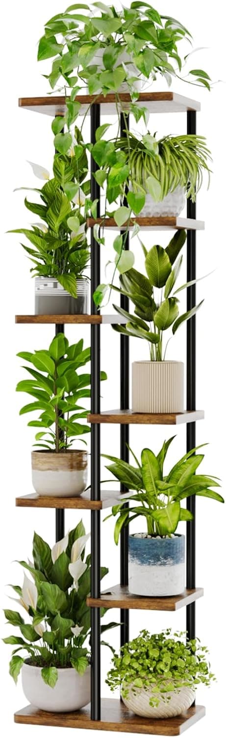 Detalle de Bamworld 7 Tier Plant Stands Metal