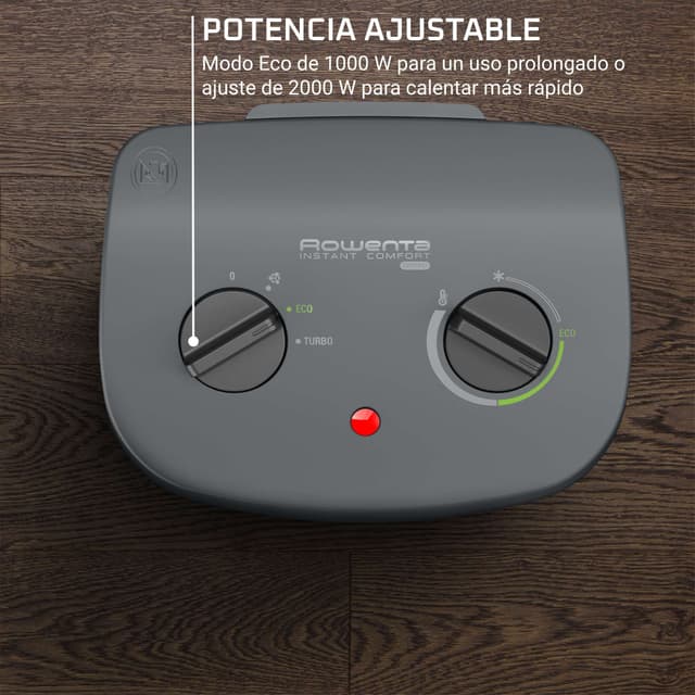 Thumbnail 3 de Rowenta Instant Comfort SO2321 — calefactor ventilador 2 potencias, 44 dB(A) 🔥