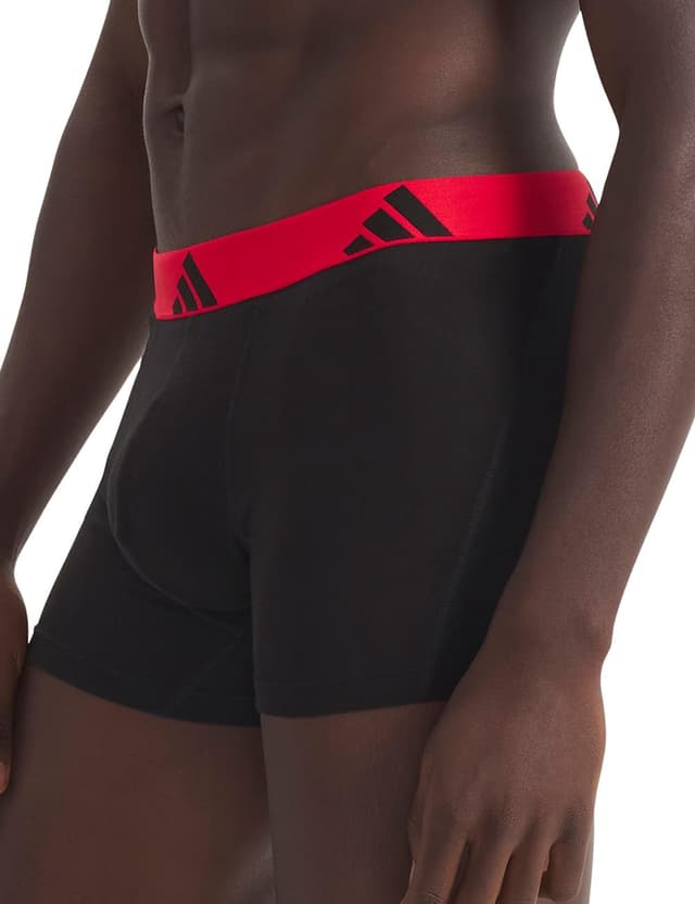 Detalle 2 de Adidas Herren Trunk 3PK Active Flex Cotton