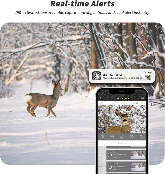 Thumbnail 4 de SEHMUA 3rd Gen 4G LTE Cellular Trail Camera