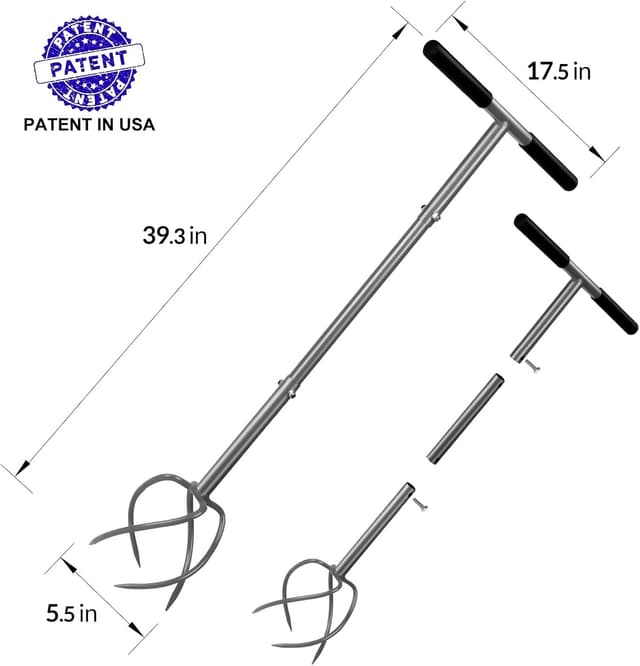 Thumbnail 1 de Walensee Twist Tiller Gartenkralle 4 Zinken