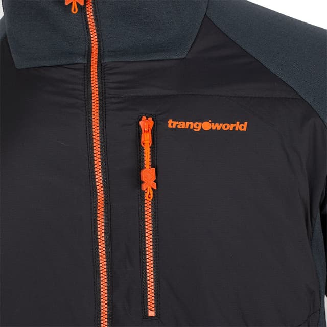 Detalle de Trangoworld TRX2 Hybrid LT Pro chaqueta de hombre para montaña invernal
