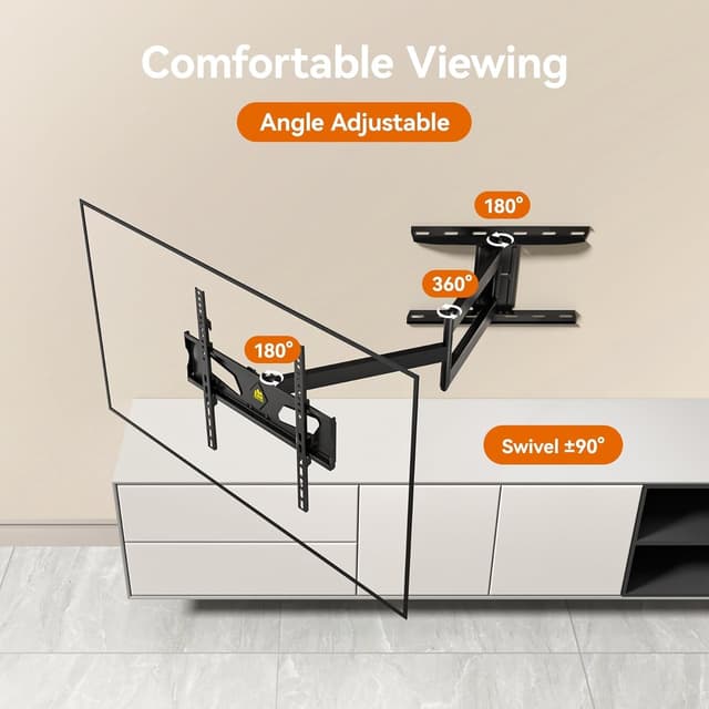 Thumbnail 5 de FORGING MOUNT 910 mm TV wall bracket for 32–65 inch TVs