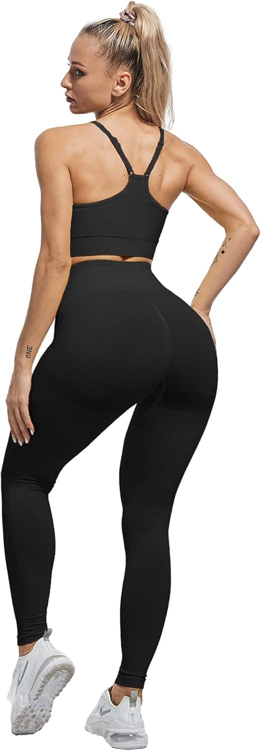 Thumbnail 4 de CHRLEISURE Workout Leggings Set — Seamless 3-piece