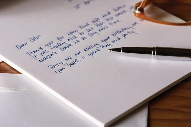 Detalle 2 de Basildon Bond Luxury Writing Pad (50 Sheets) White A4 210 x 297mm