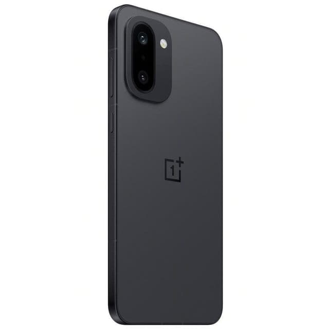 Detalle de OnePlus 15R 5G 12GB/256GB con pantalla de 6.83" y batería de carga ultrarrápida en negro