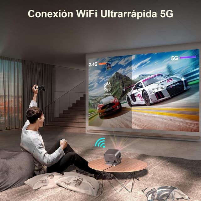 Detalle 2 de XuanPad Proyector Full HD 1080P WiFi6