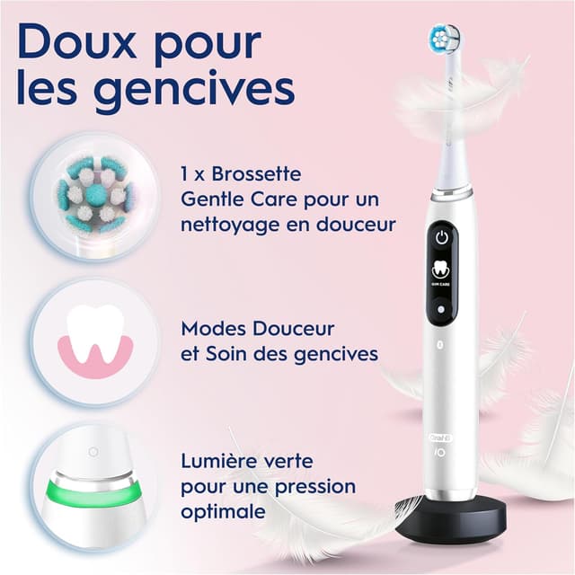 Thumbnail 2 de Oral-B iO 6 Duo Rose et Blanc