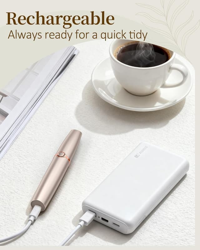 Thumbnail 5 de Rasoir Sourcil Femme électrique tondeuse visage rechargeable USB 🎀