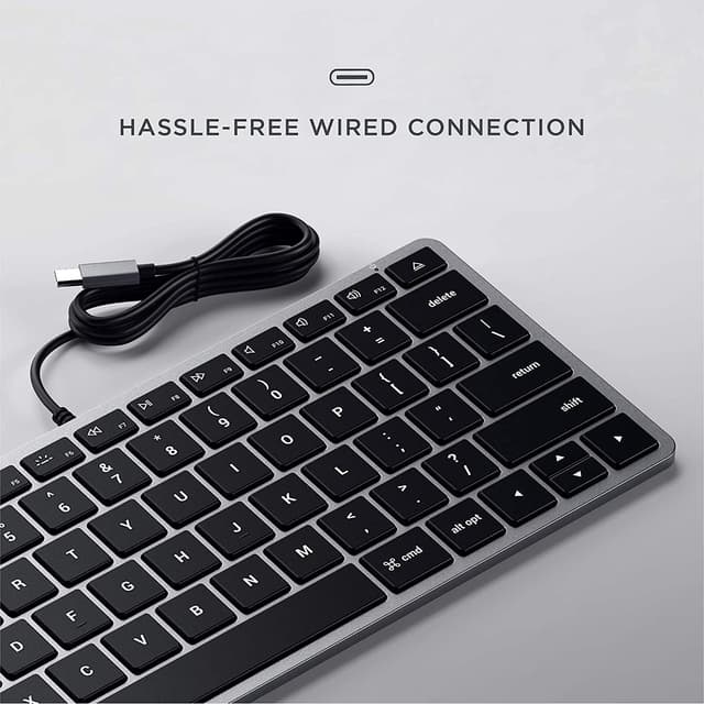 Detalle de Satechi Slim W1 clavier rétroéclairé ⌨