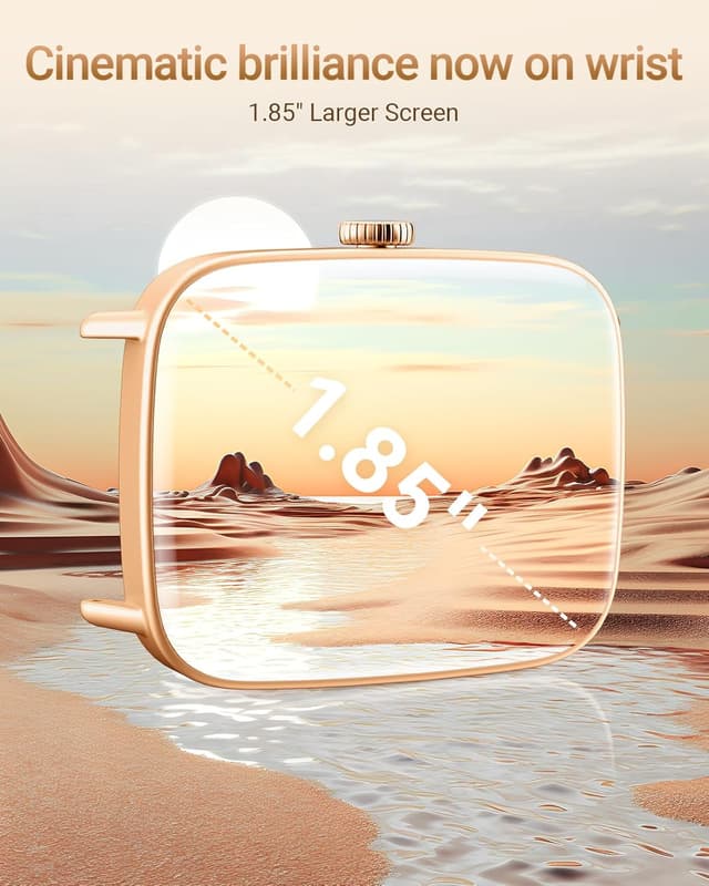 Detalle de Fitness smartwatch with Bluetooth calling 1.85 inch