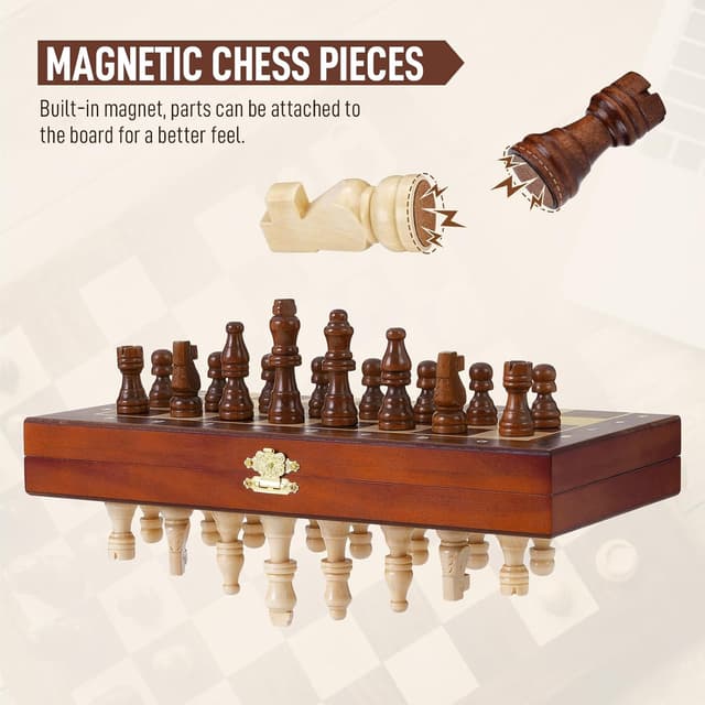 Thumbnail 1 de Peradix Magnetisch Schachspiel 30cm