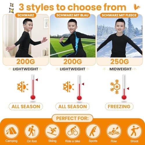 Thumbnail 4 de Leeboom Ropa Interior térmica para niños 🎽