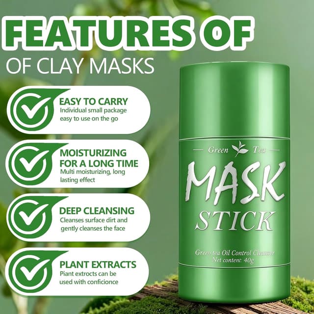 Thumbnail 2 de Green Mask Stick 2 Pack máscara té verde