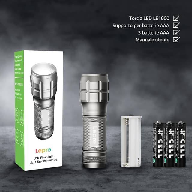 Thumbnail 5 de Lighting EVER LE1000 Torcia LED 10,9 cm