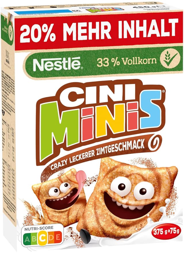 Thumbnail 5 de Nestlé CINI MINIS Zimt Müsli 7×375 g 🥣