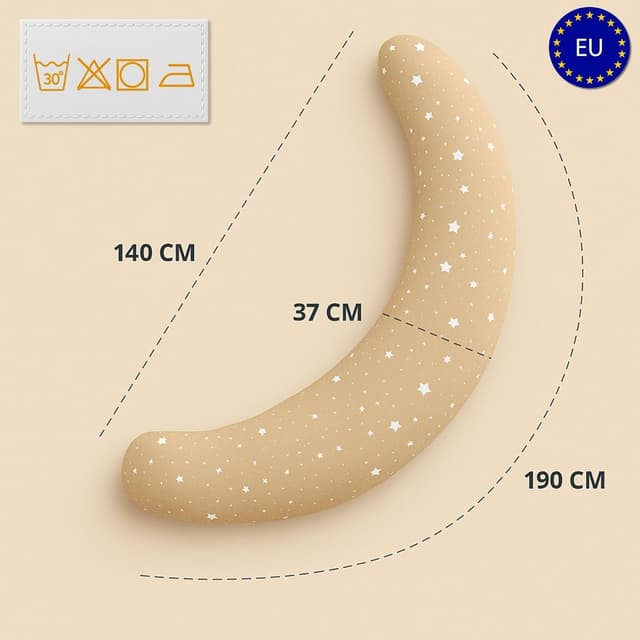 Thumbnail 1 de Totsy Baby Cojin Lactancia 190cm para dormir 🤱