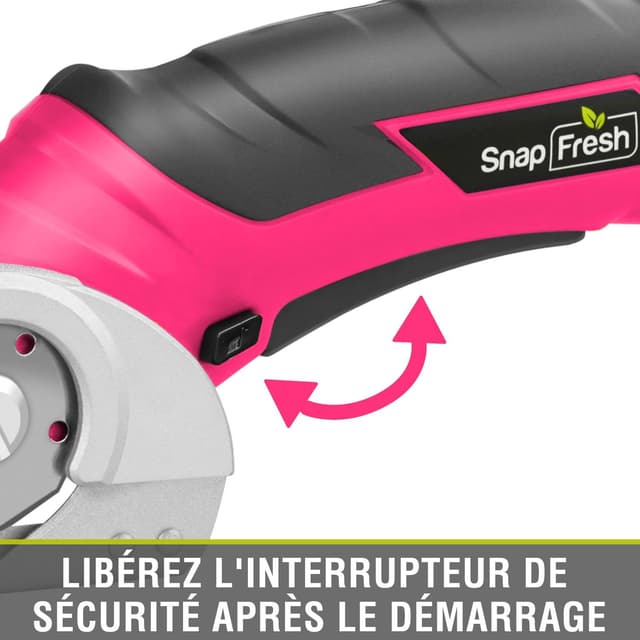 Thumbnail 5 de SnapFresh Ciseaux électrique rotatif 4V pour DIY ✂