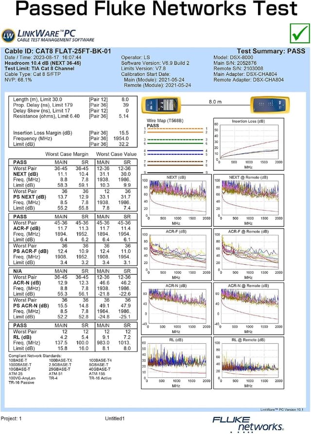 Thumbnail 6 de Senetem Cat 8 100FT Ethernet Cable
