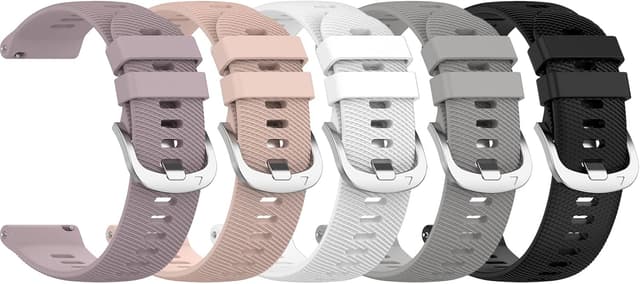 Imagen de RuenTech 18 mm Uhrenarmband kompatibel mit Fossil Damen Gen 6/Gen 5E 42 mm (u. a. Gen 4 Venture HR/Q Venture) en OfertitasTOP