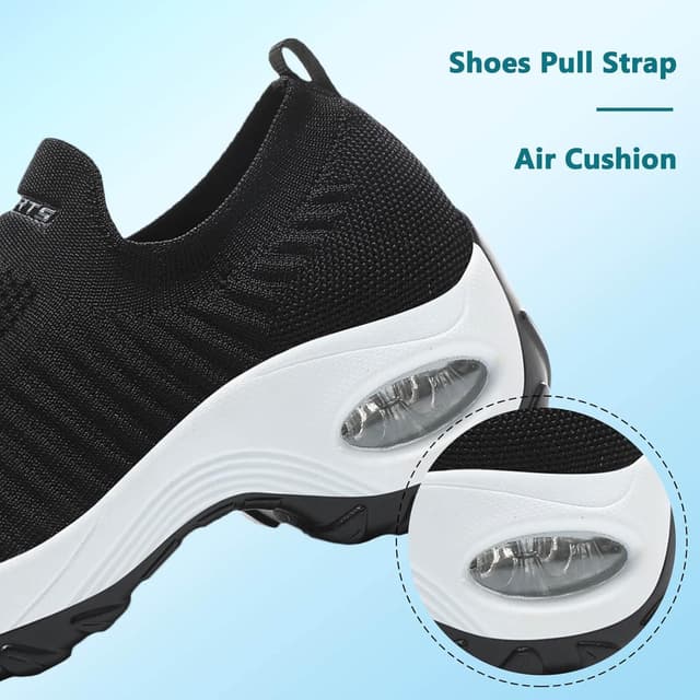 Thumbnail 4 de Slip On Trainers Orthopedic Walking Shoes
