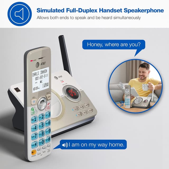 Thumbnail 6 de AT&T DL72319 DECT 6.0 3-Handset Cordless Phone 📞