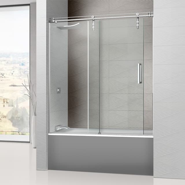 Imagen de Ibermampara Rotterdam 2P mampara bañera 8 mm 147 cm en OfertitasTOP