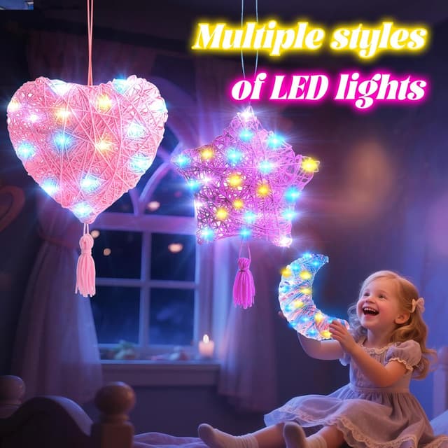 Detalle de Hapikids 3D String Art Kit for Kids age 9