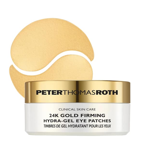 Detalle de Peter Thomas Roth 24K Gold Hydra-Gel Eye Patches – Luxus-Augenpads gegen Falten, Augenringe & Schwellungen (für 30 Anwendungen)