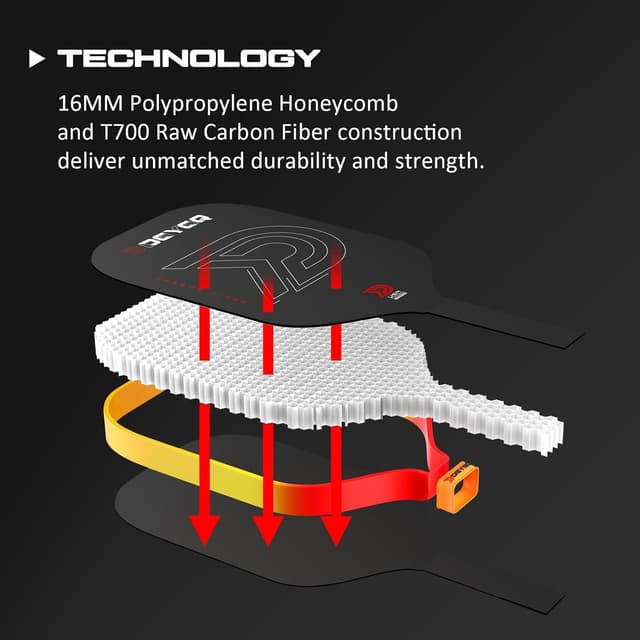 Thumbnail 4 de DGYGQ Pickleball Paddle — Carbon Fiber Precision