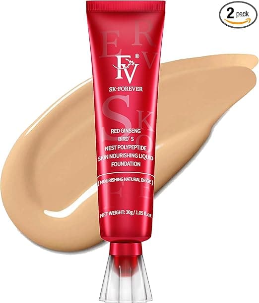 Detalle de FV Base Maquillaje Hidratante 💧 Natural & Larga Duración, 30g