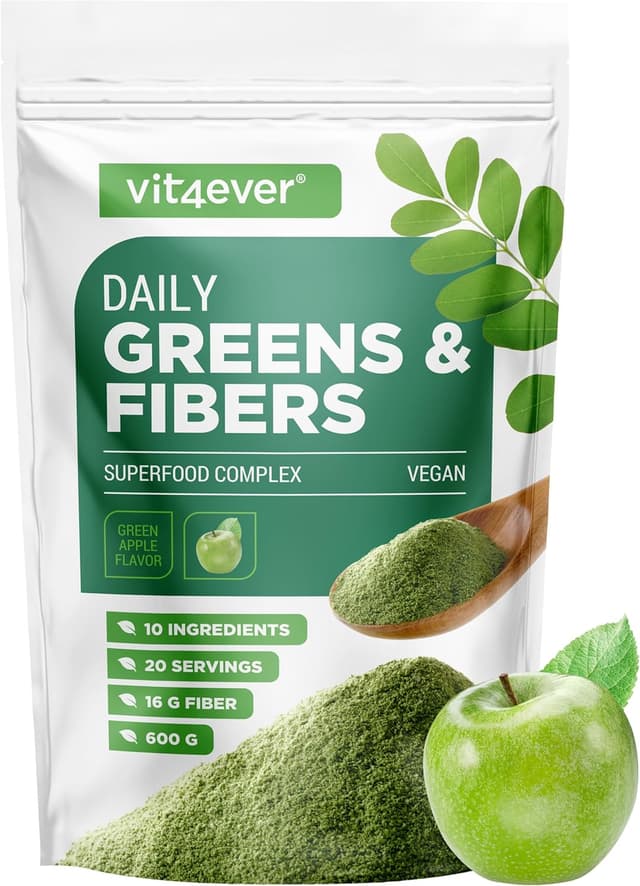 Imagen de vit4ever Daily Greens & Fiber 600 g đ„€ en OfertitasTOP