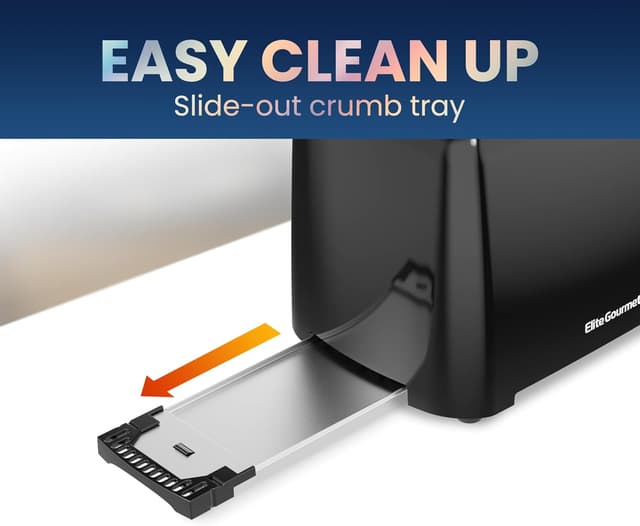 Thumbnail 3 de Elite Gourmet ECT1027B Toaster 1.25" 🍞