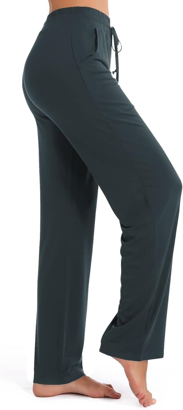 Detalle 2 de Urban CoCo Women's Straight Leg Pants High Waist