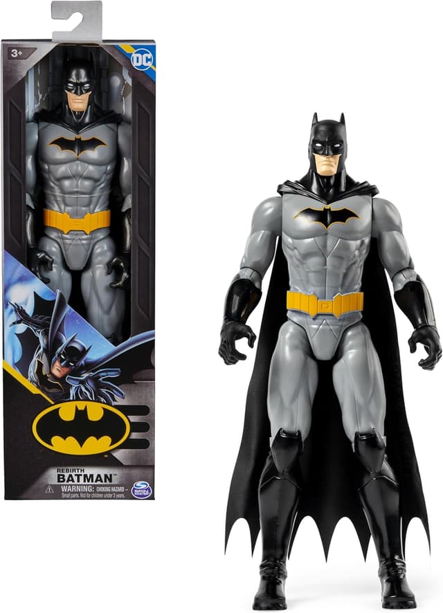 Detalle de DC Comics Batman S1 Actionfigur (30 cm), voll beweglich mit 11 Gelenkpunkten