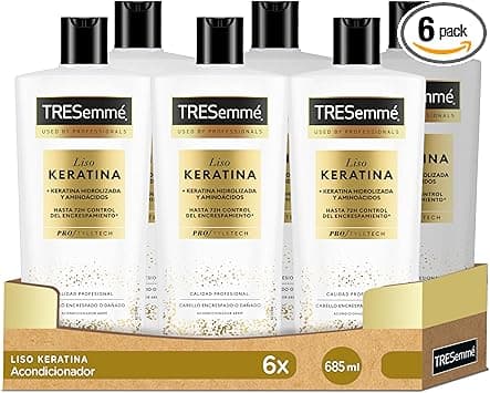 Detalle de TRESemmé Acondicionador Liso Keratina 6 x 685ml