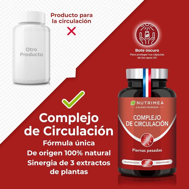 Thumbnail 2 de Nutrimea Complejo Circulación 🌿 Alivio Natural para Piernas Cansadas