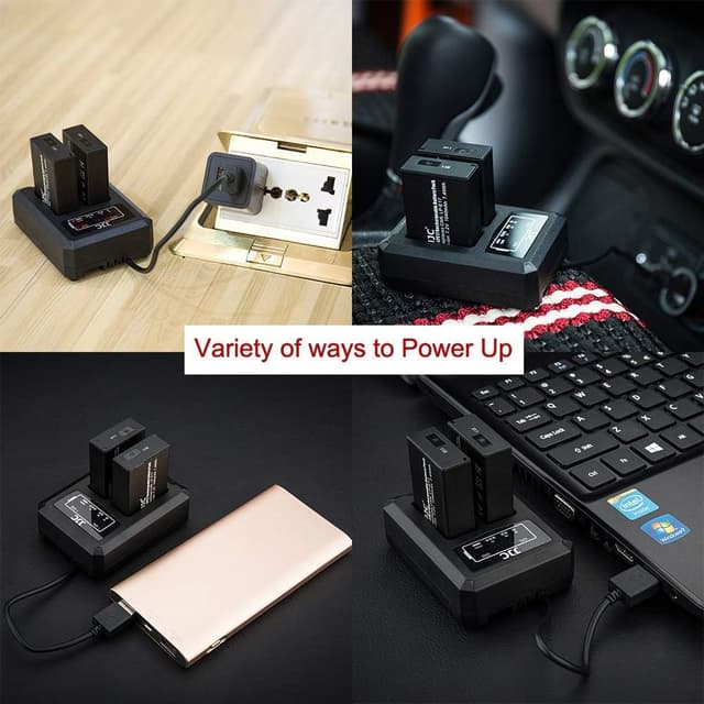 Detalle 2 de LP-E17 USB Dual Battery Charger for Canon cameras (for LP-E17 batteries)